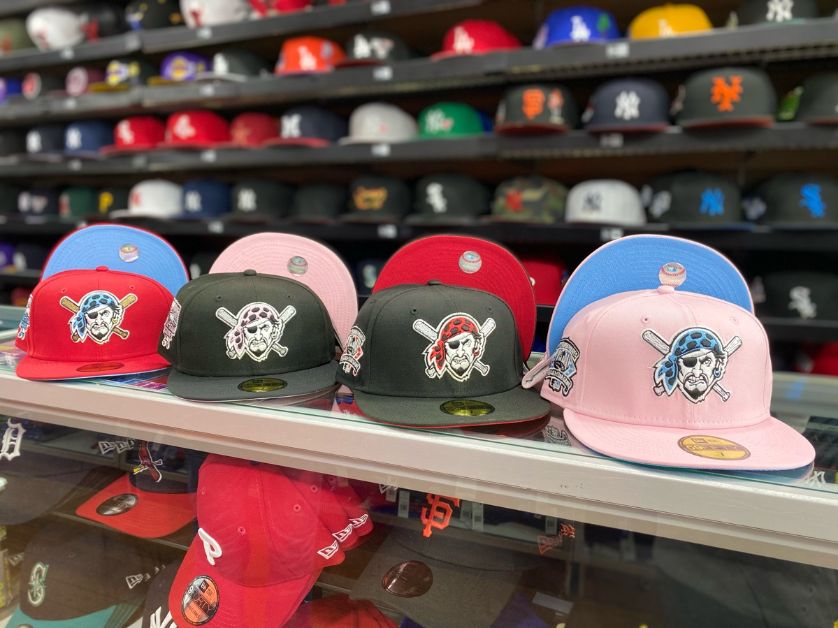 Colorful fitted hats shop