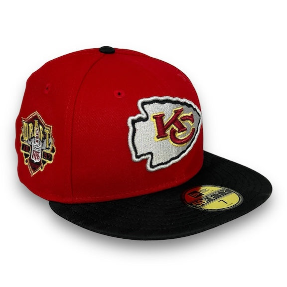 Kansas City Chiefs 59FIFTY New Era Scarlet Black Camo Fitted Hat