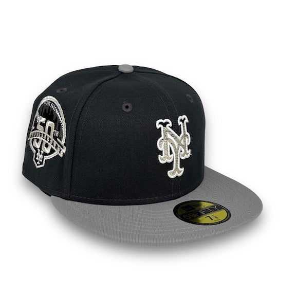 New Era, Accessories, New Era 59fifty Nfl All Over Team Logos Black  Fitted Hat Wgrey Bottom Sz 7 58