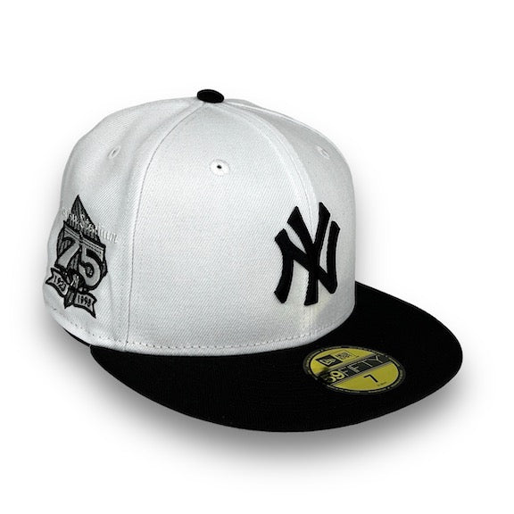 Black and white mlb hats online