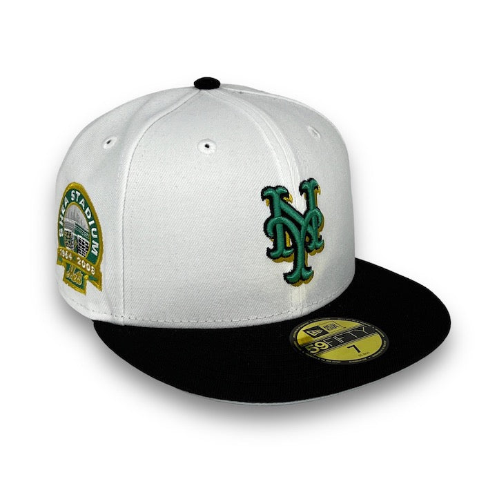 New York Yankees New Era 5950 Basic Fitted Hat - Gold/White