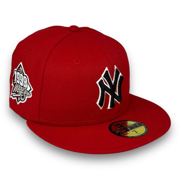 Nookie Yankees 99 WS 59FIFTY New Era Red Hat – USA CAP KING