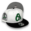 Orioles 30th New Era 9FIFTY White & Black Snapback Hat