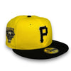 Pirates 06 ASG 59FIFTY New Era Bright Yellow & Black Fitted Hat