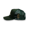 Royalty Corduroy Green Trucker Field Grade Hat