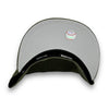 Yankees 99 WS New Era 59FIFTY J5 Olive Hat Snow Grey Botton