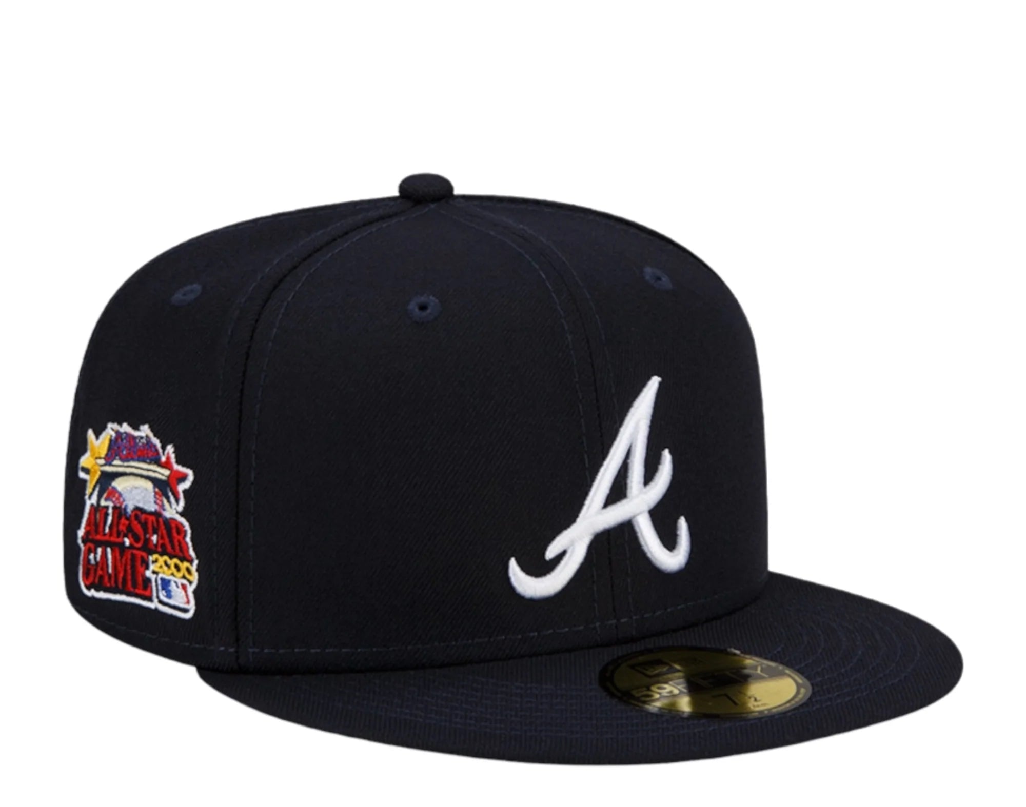 Atlanta Braves 2000 ASG New Era 59FIFTY Navy Fitted Hat USA CAP KING