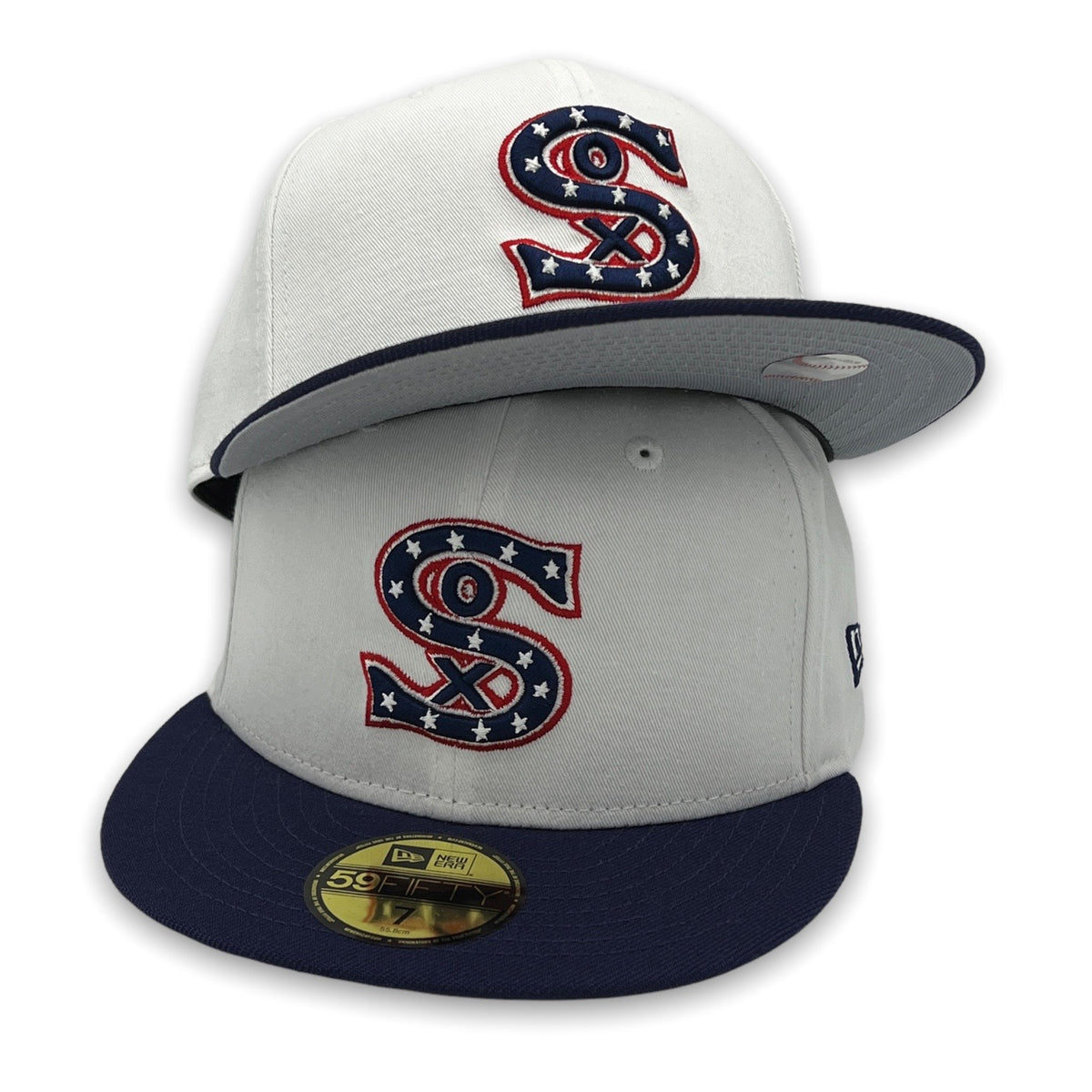 Chicago White Sox 1917 New Era 59FIFTY White & Navy Hat – USA CAP KING