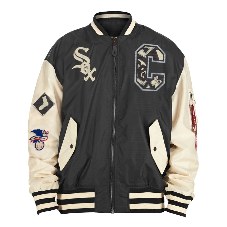 Las Vegas Raiders Alpha Industries X New Era MA-1 Jacket