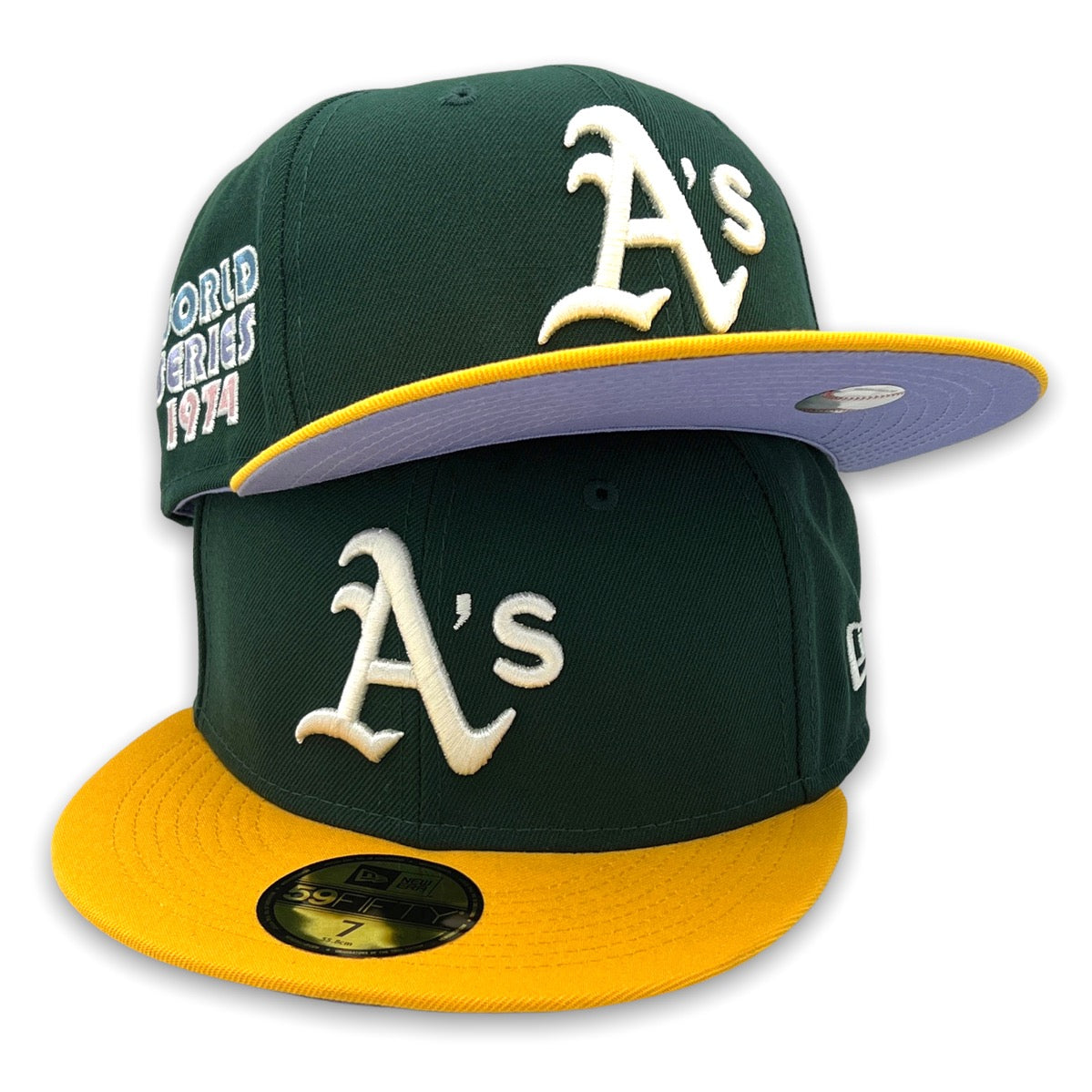 A green and yellow hat Clearance