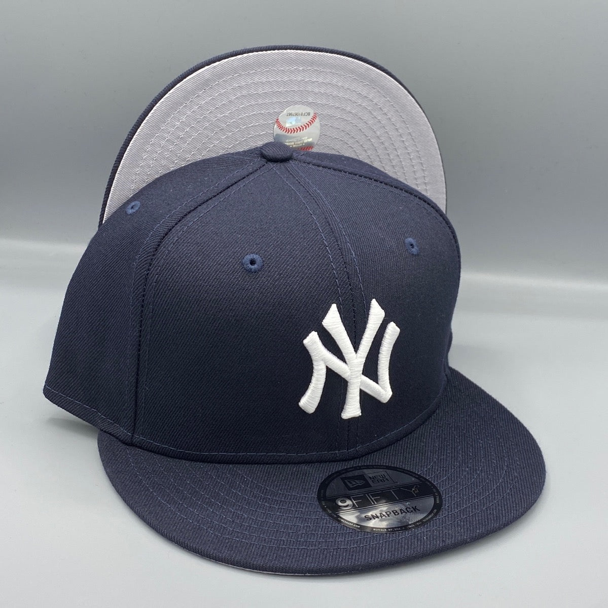 New York Yankees Basic 9FIFTY New Era Navy Blue Snapback Hat – USA