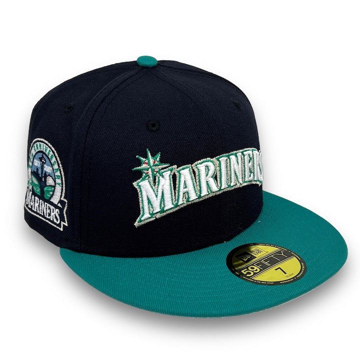 Seattle Mariners Botanical 5950 Fitted Hat Mariners / 7 7/8