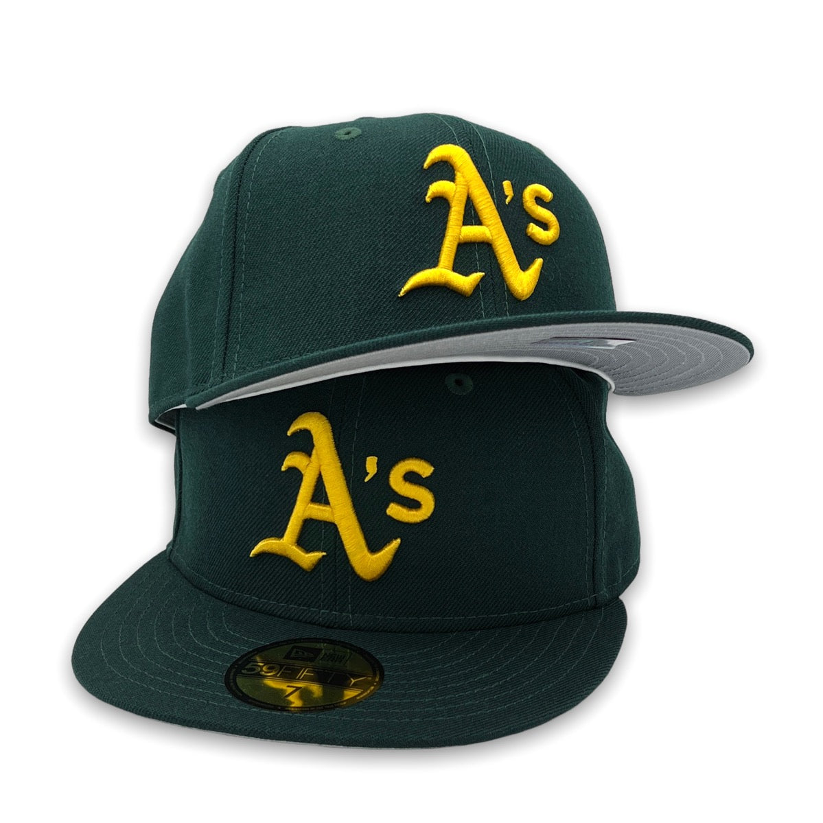 Oakland Athletics Authentic Collection 59FIFTY New Era Dark Green Hat – USA  CAP KING
