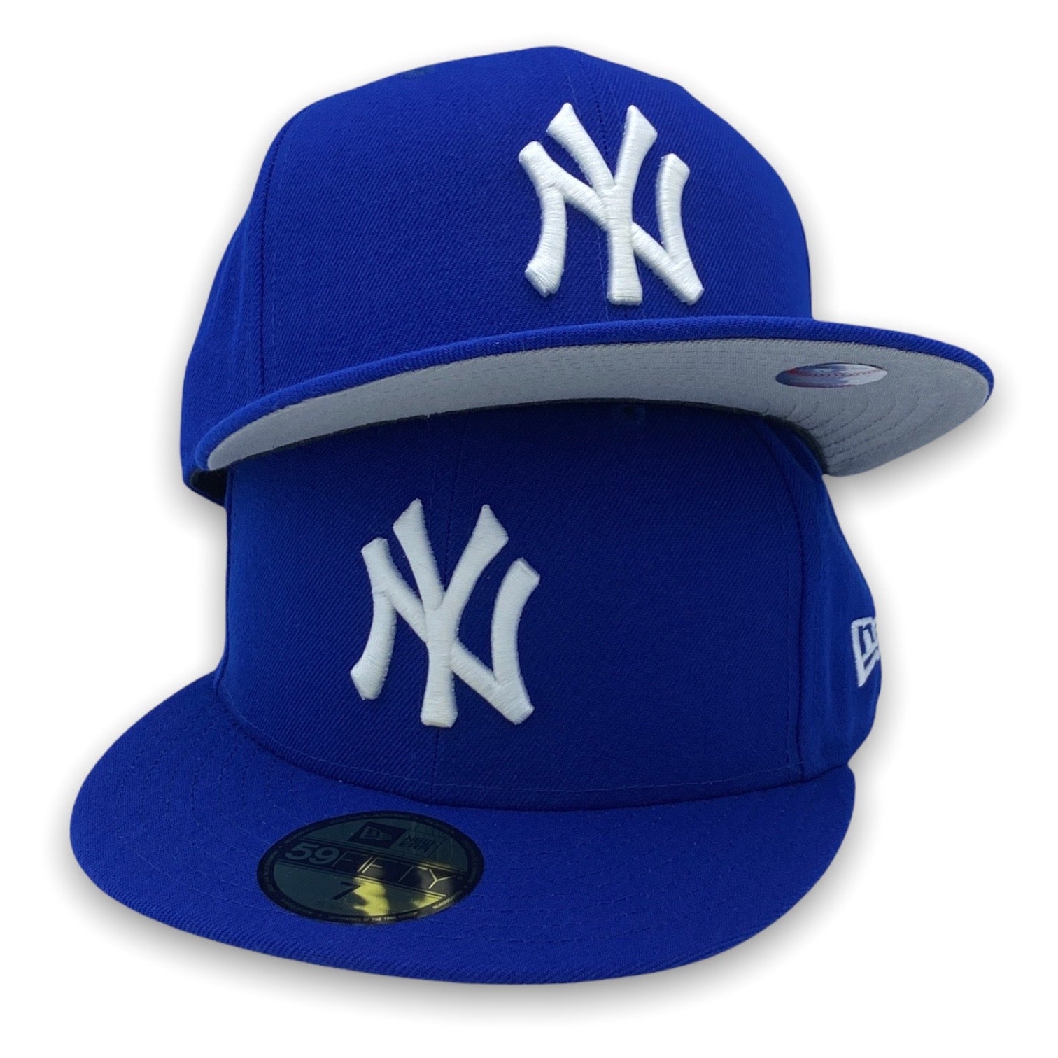 NY Yankees Basic New Era 59FIFTY Royal Blue Fitted Hat – USA CAP KING