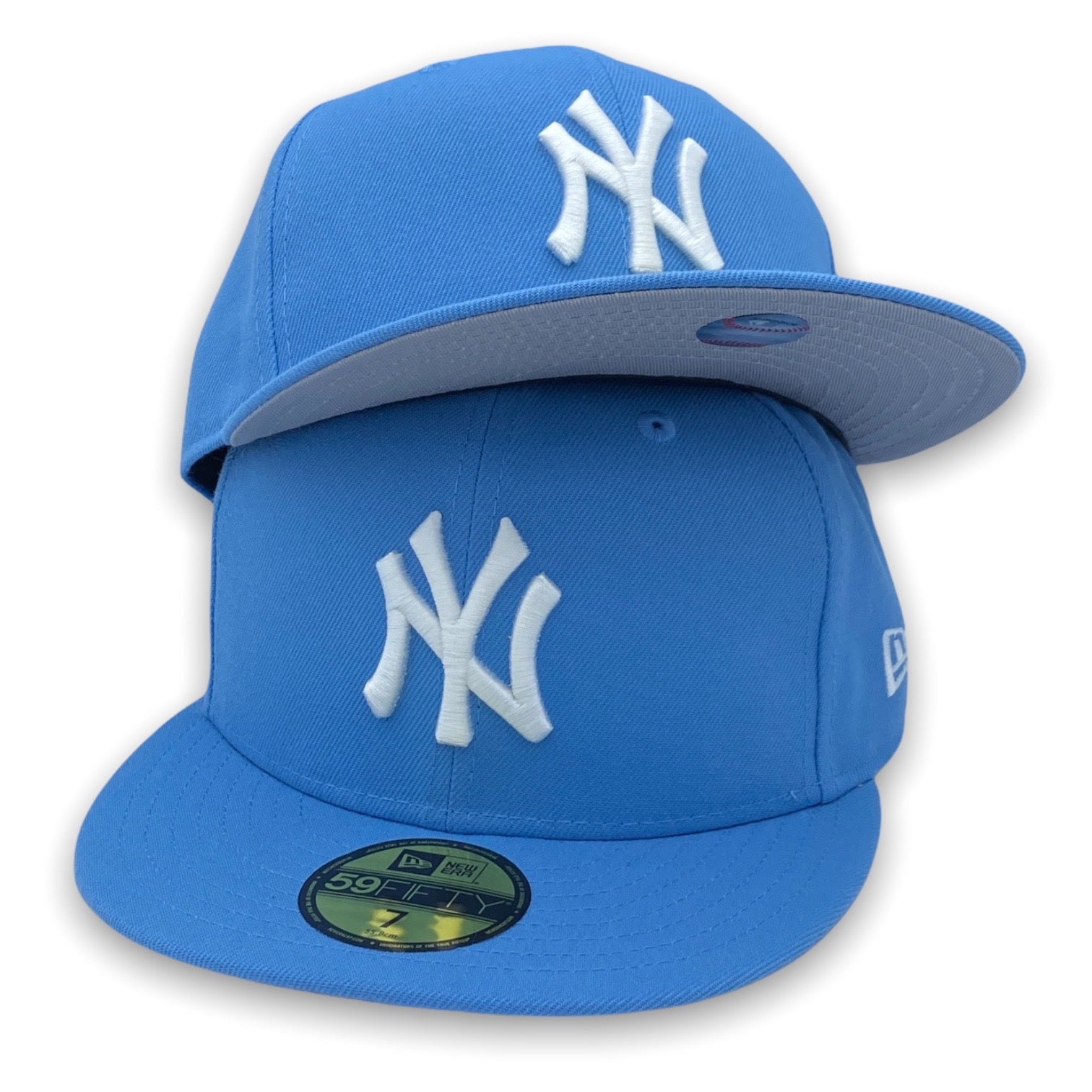 Yankee fitted blue brim Clearance