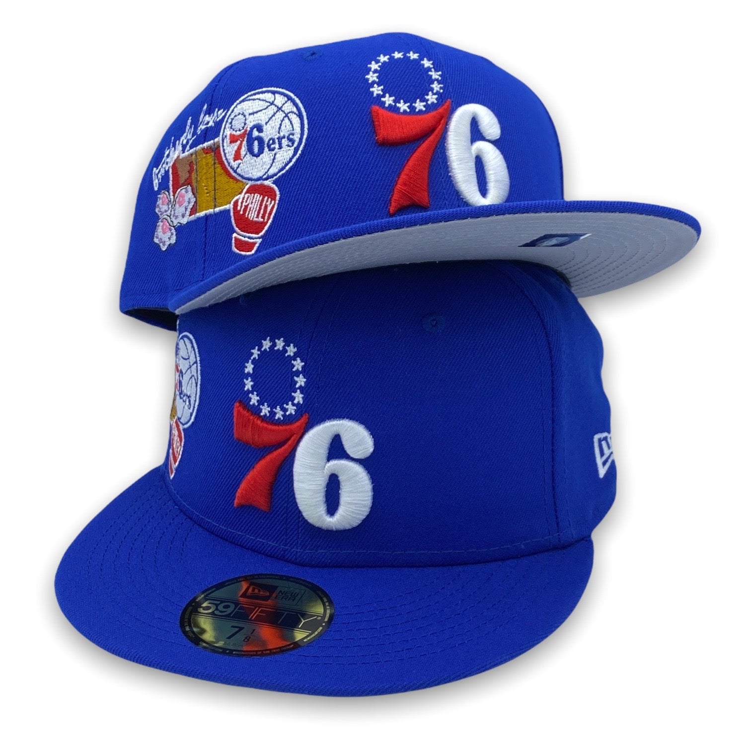 NY Knicks Cluster Coll. New Era 59FIFTY Fitted Blue Hat – USA CAP KING