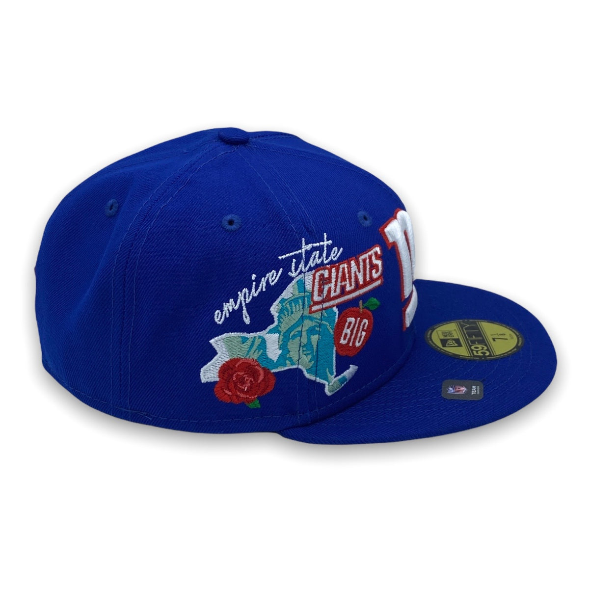 NY Giants City Cluster Coll. New Era 59FIFTY Fitted Blue Hat – USA