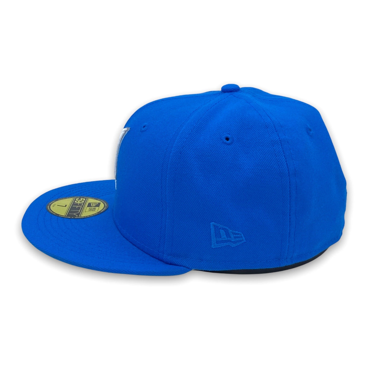 New Era Milwaukee Brewers Powder Blues Sky Throwback Edition 59Fifty Fitted  Hat