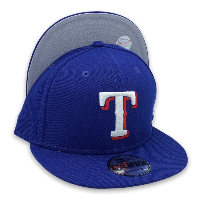 Texas Rangers New Era Team Color 9FIFTY Snapback Hat