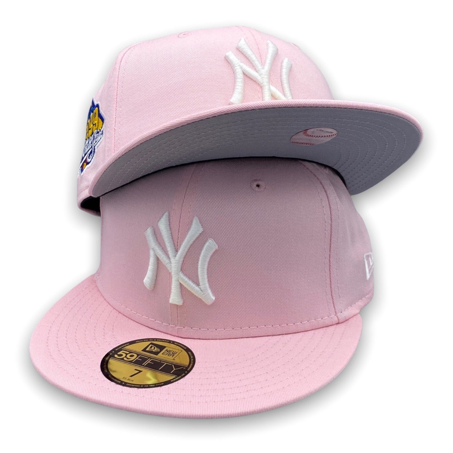 begin grind Almachtig NY Yankees 1999 World Series 59FIFTY New Era Pink Hat – USA CAP KING