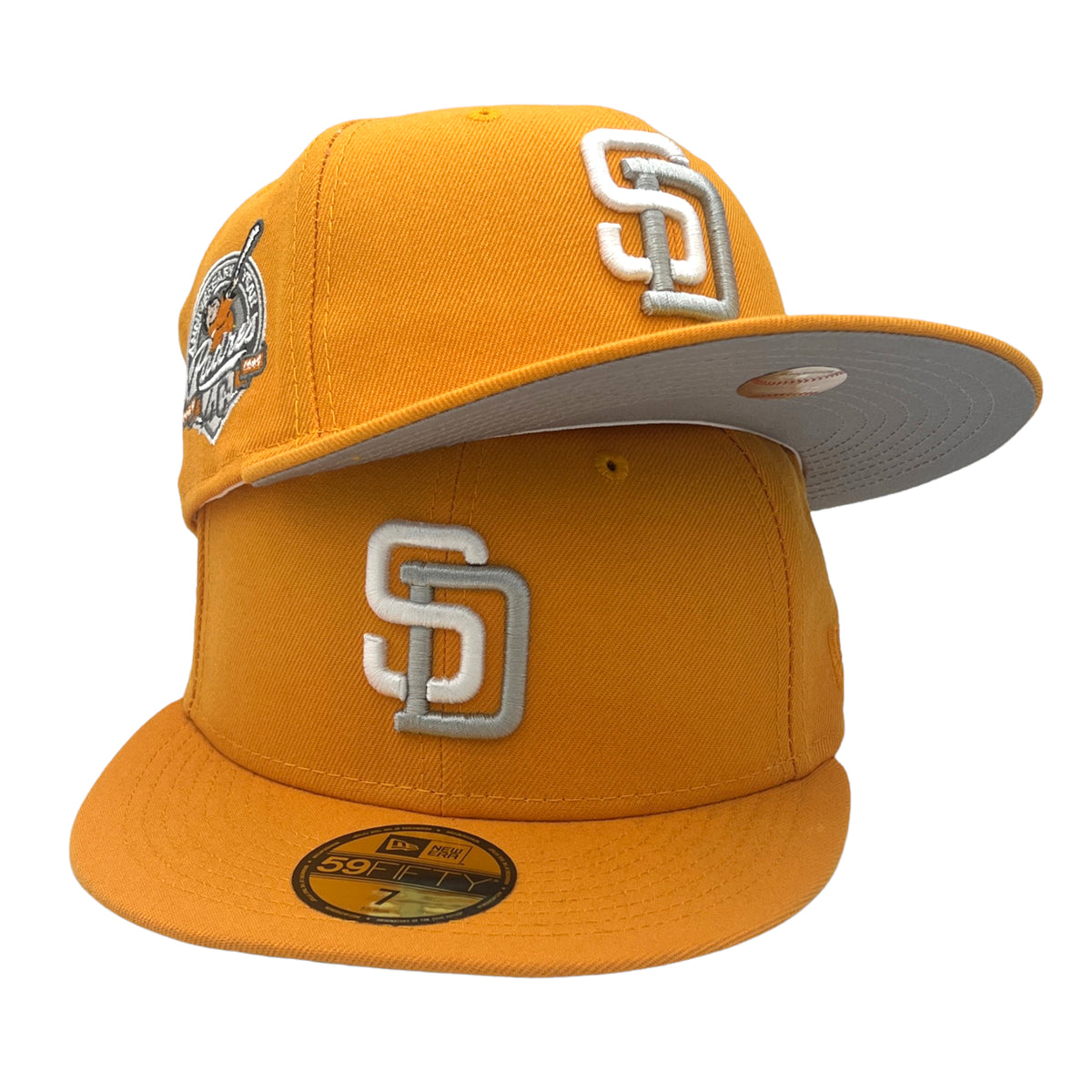 New Era 59Fifty San Diego Padres City Connect Patch Hat - Gold