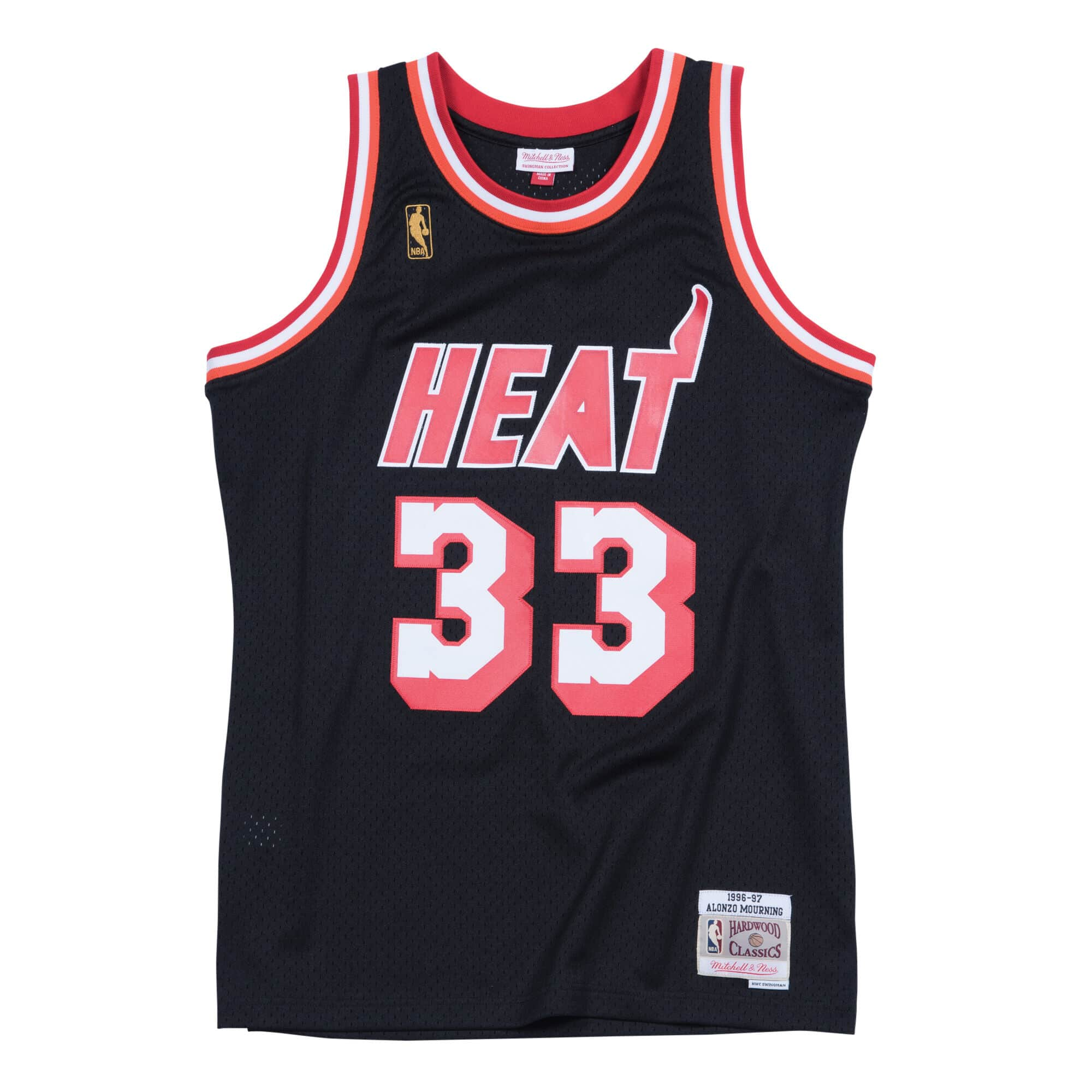 Alonzo Mourning and Dikembe Mutombo Signed Mitchell&Ness Jerseys