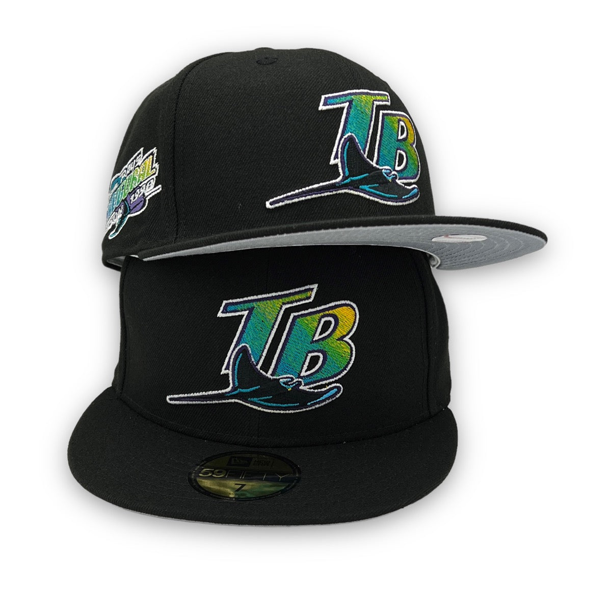 Tampa Bay Rays 98 Inaugural Season New Era 59FIFTY MLB Black Hat