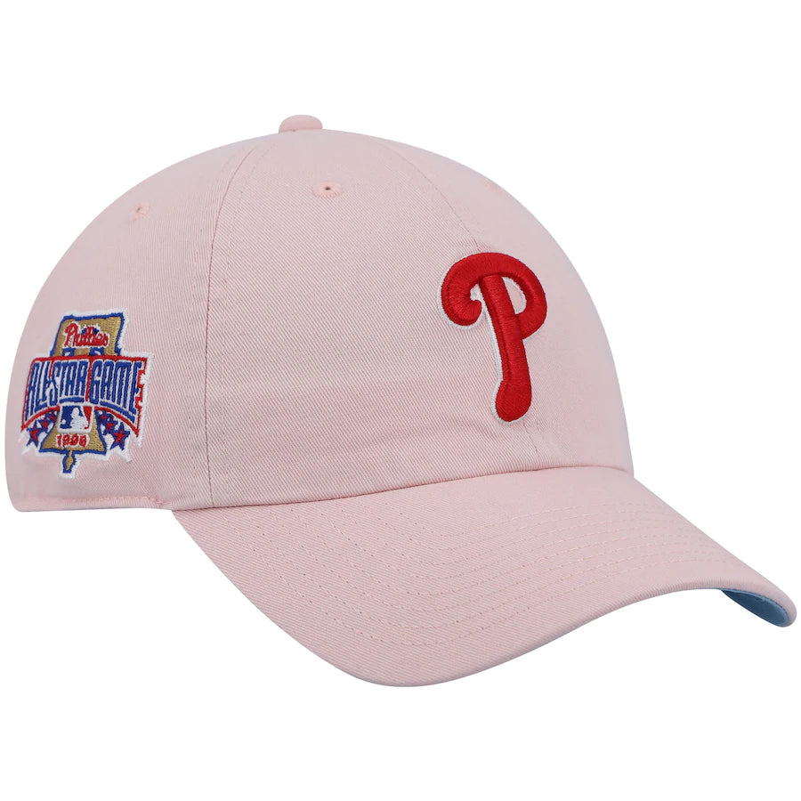 Philadelphia Phillies Grey 47 Brand Clean Up Dad Hat Baseball Cap