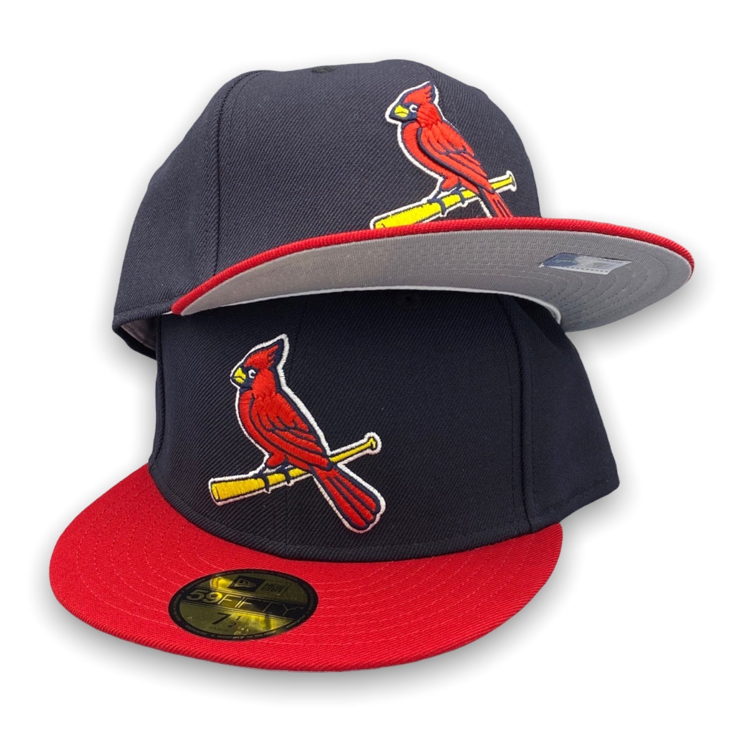 St. Louis Cardinals New Era Bird Cooperstown Collection 9FIFTY Snapback  Adjustable Hat - Light Blue