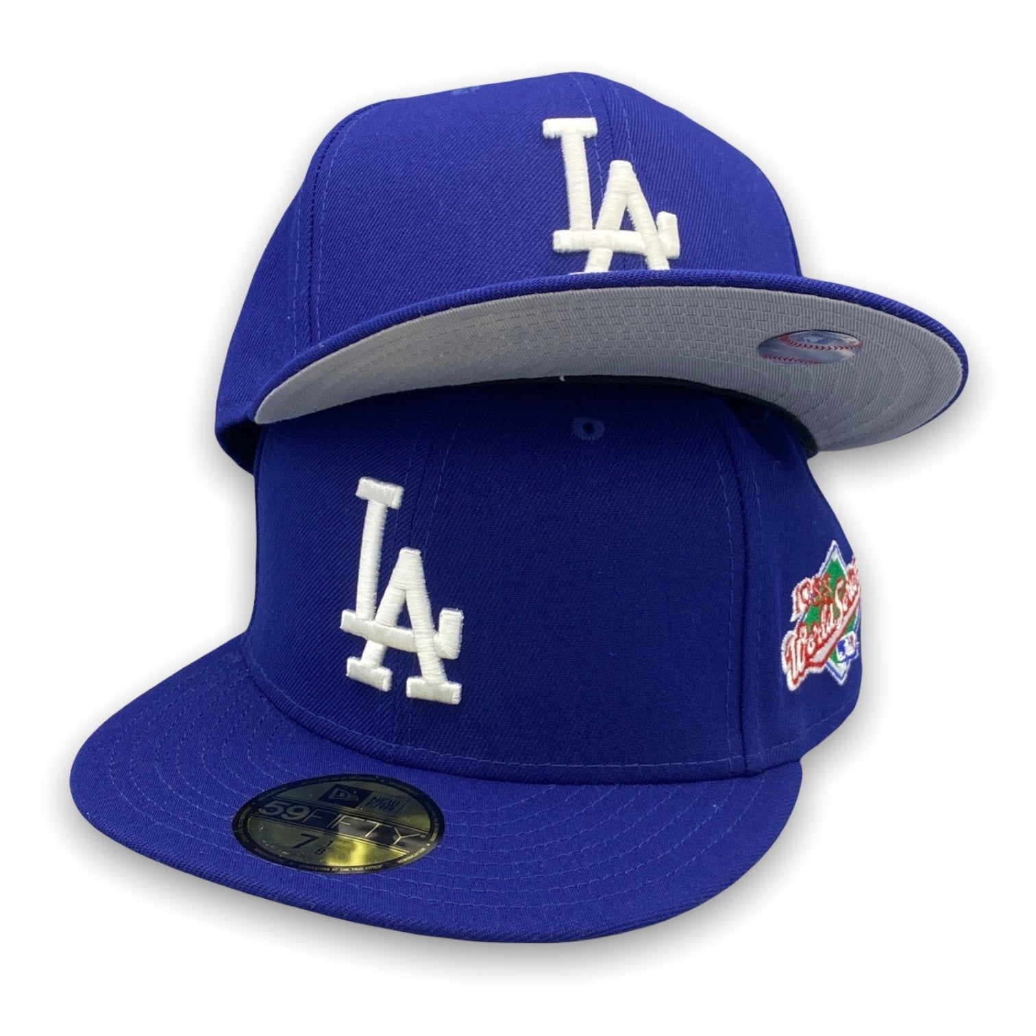  New Era Mens Los Angeles Dodgers 1988 World Series Collection  59Fifty Fitted Hat, Adult, Royal : Sports & Outdoors