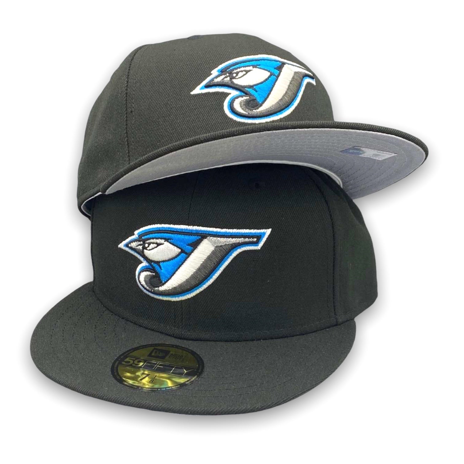 Toronto Blue Jays New Era Jersey 59FIFTY Fitted Hat - Black