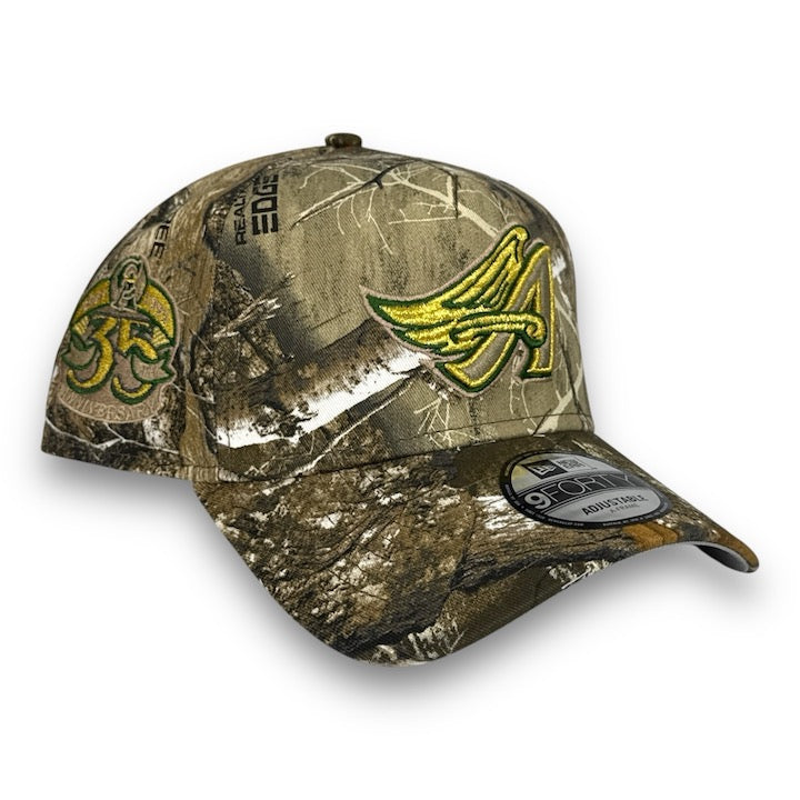 Anaheim Angels 35th New Era 9FORTY AF Real Tree Snapback Hat