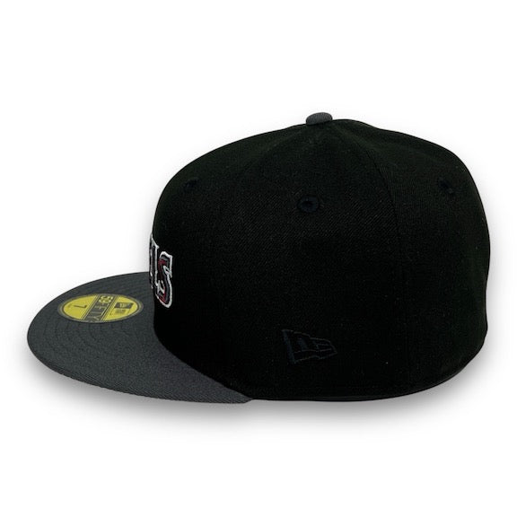 Anaheim Angels ASG 59FIFTY New Era Black & Graphite Hat