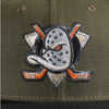 Anaheim Ducks 30th 59FIFTY Olive & Black New Era Hat