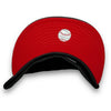 Angels 50th 59FIFTY New Era Black & Graphite Hat Red UV