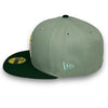Angels 50th 59FIFTY New Era Everest Green & Pine Green Fitted Hat
