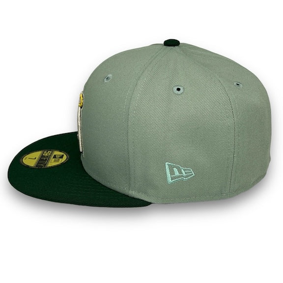 Angels 50th 59FIFTY New Era Everest Green & Pine Green Fitted Hat
