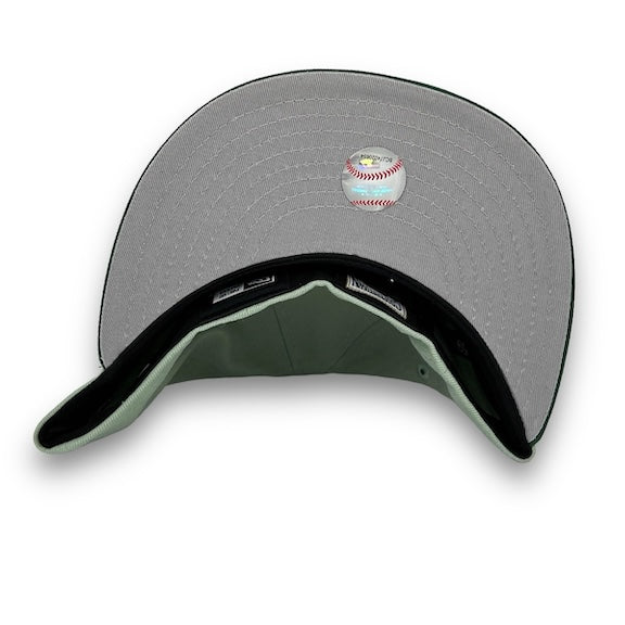 Angels 50th 59FIFTY New Era Everest Green & Pine Green Fitted Hat