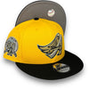 Angels 50th New Era 9FIFTY Yellow & Black Snapback Hat