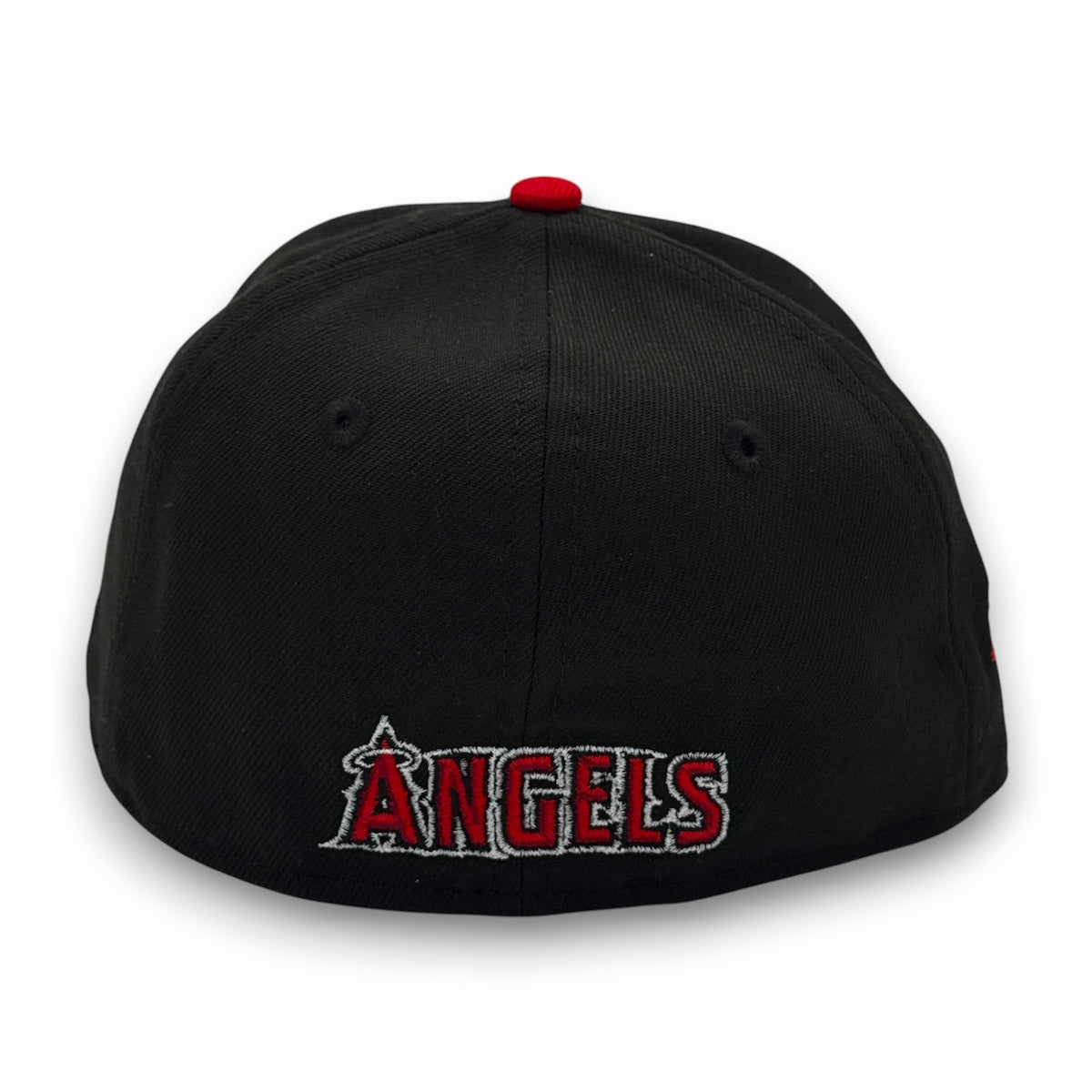 Angels Cartoon Series 59FIFTY New Era Black Hat Red UV