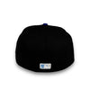 Angels City Connect 59FIFTY New Era Black & Lt Royal Fitted Hat R Blue Bottom