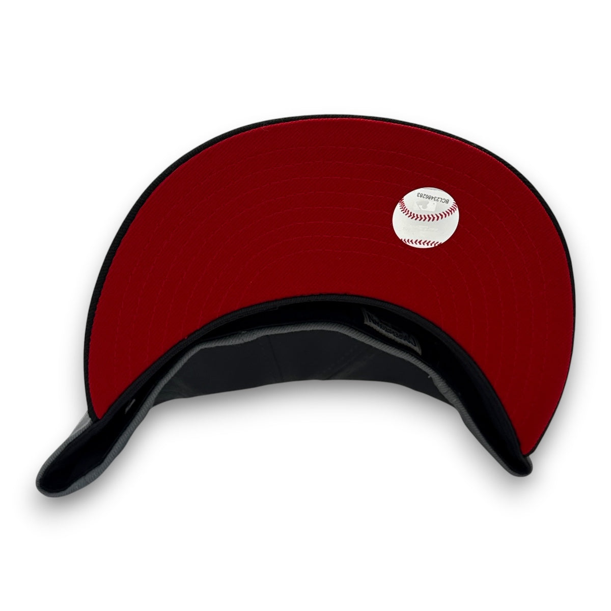 Angels Freeway Series 59FIFTY New Era Gray Hat Red UV