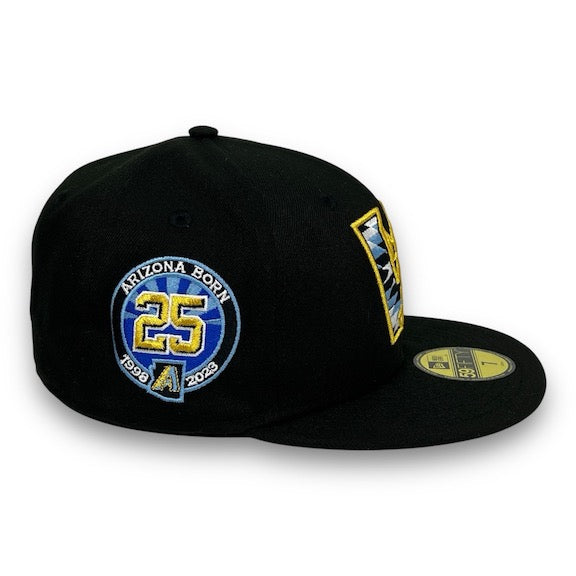 Arizona Diamondbacks 25 59FIFTY New Era Black Hat