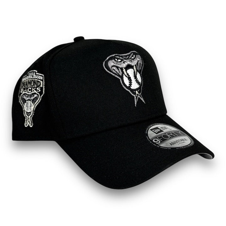 Arizona Diamondbacks IS New Era 9FORTY AF Black Snapback Hat