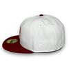 Astros 40th 59FIFTY New Era White & H Red Hat