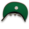 Astros 50th Anni. 59FIFTY New Era Stone & H Red Fitted Hat K. Green Bottom