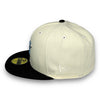 Astros 50th New Era 59FIFTY Off White & Black Fitted Hat