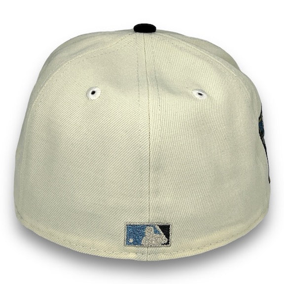 Astros 50th New Era 59FIFTY Off White & Black Fitted Hat