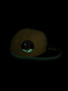 Astros Apollo 11 59FIFTY New Era Soft Yellow & Satin Black Fitted Hat H Red Bottom