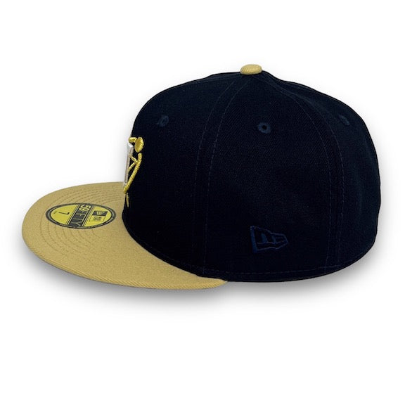 Astros Basic 59FIFTY New Era Navy Blue & Beige Fitted Hat